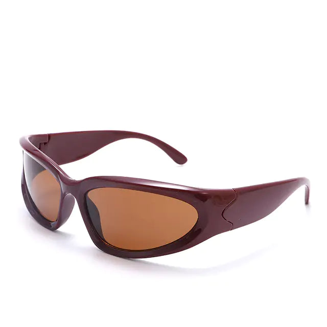New Y2K Retro UV400 Windproof Sport Sunglasses