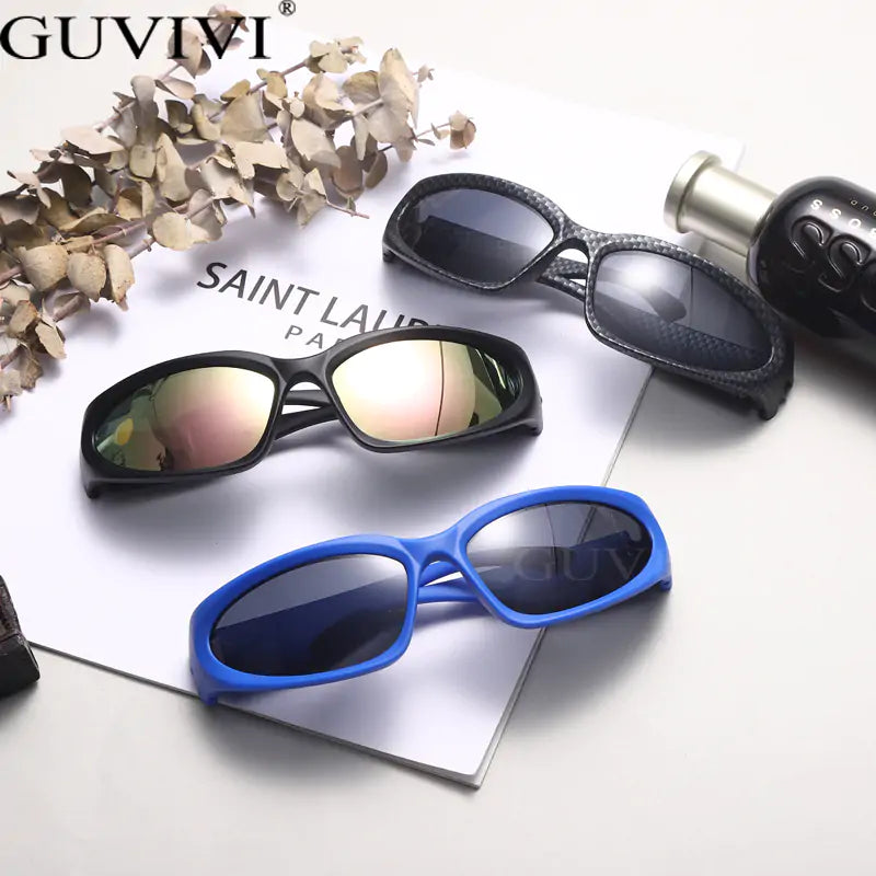 New Y2K Retro UV400 Windproof Sport Sunglasses
