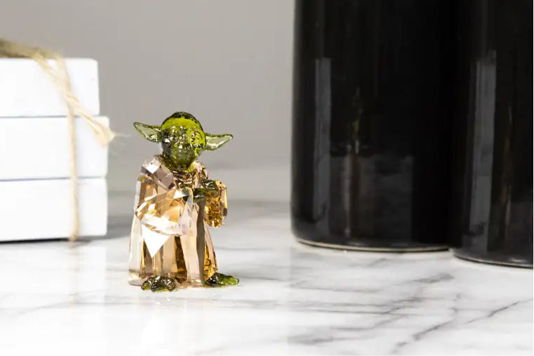 Swarovski (5393456) Star Wars Master Yoda Crystal Figurine