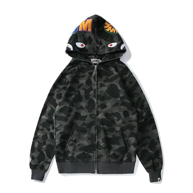 Shark Coat Streetwear Men Jacket