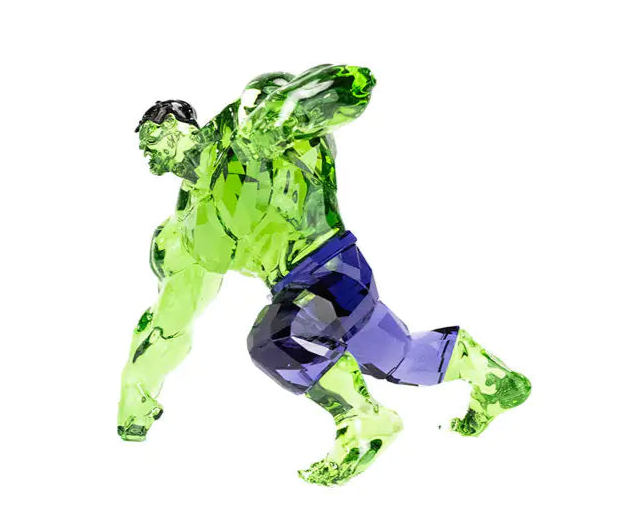 Swarovski (5646380) Marvel's The Hulk Multicolored Collectible Crystal Figurine