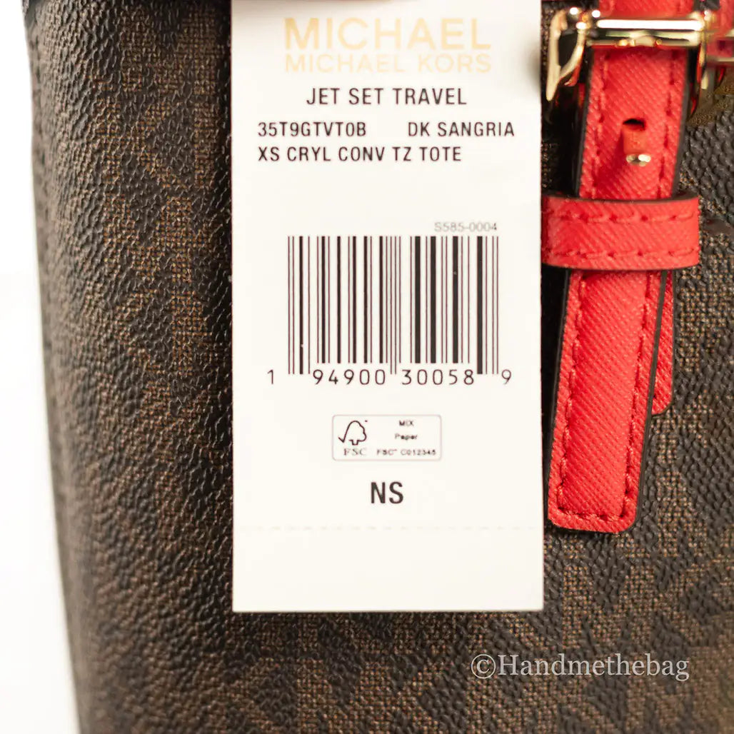 Michael Kors XS Carryall Tote Convertible Bag