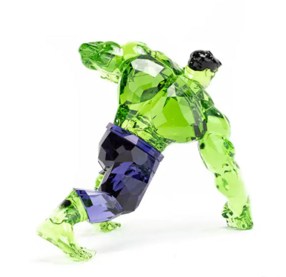 Swarovski (5646380) Marvel's The Hulk Multicolored Collectible Crystal Figurine