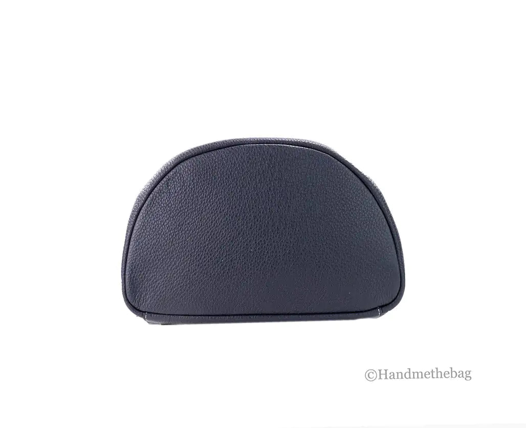 Coach Dempsey Navy Canvas Logo Patch Backpack Bag