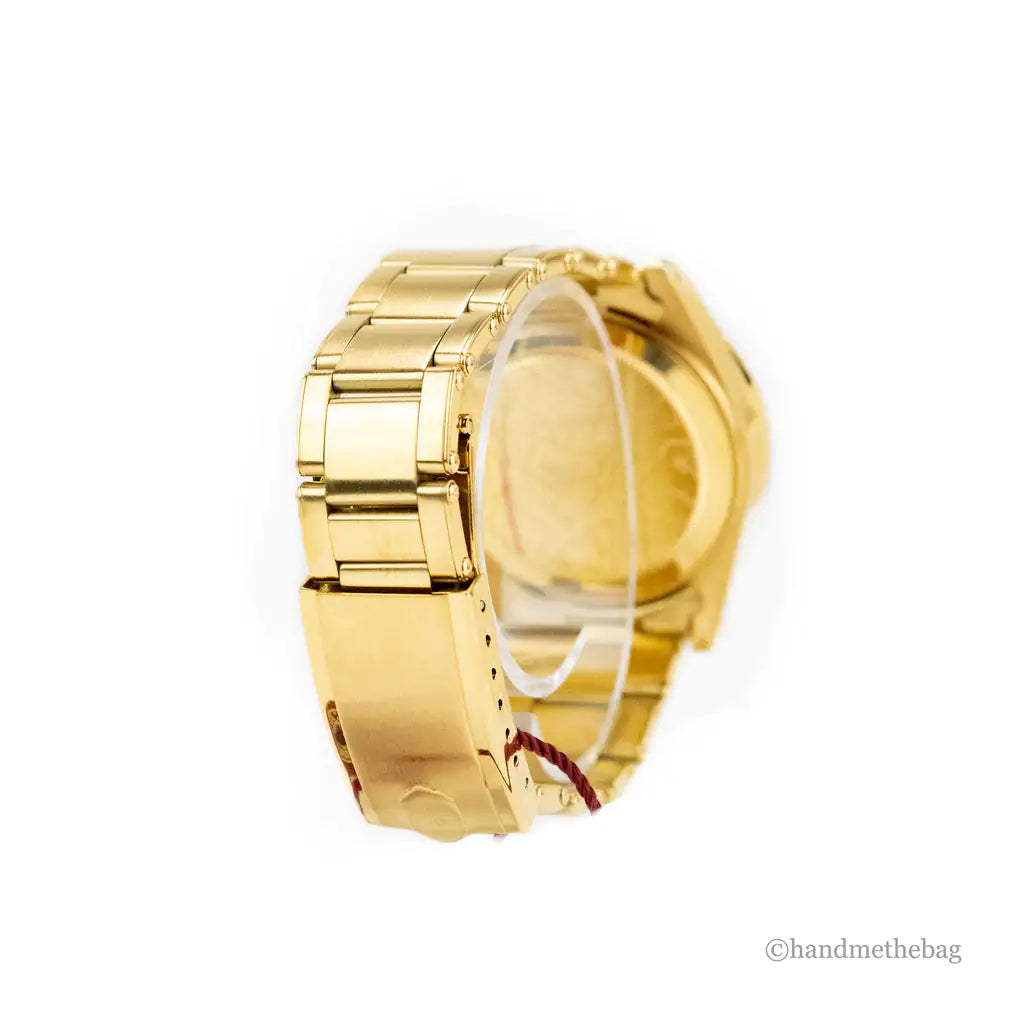 BAPE Bapex Classic Type 1 Gold Toned Bracelet Watch