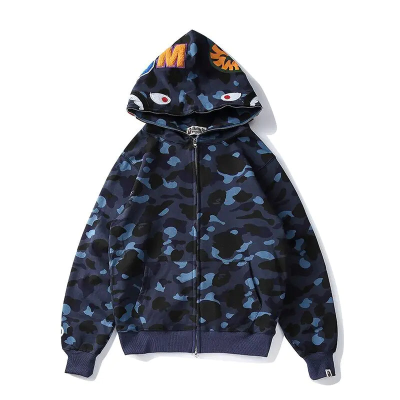 Shark Coat Streetwear Men Jacket