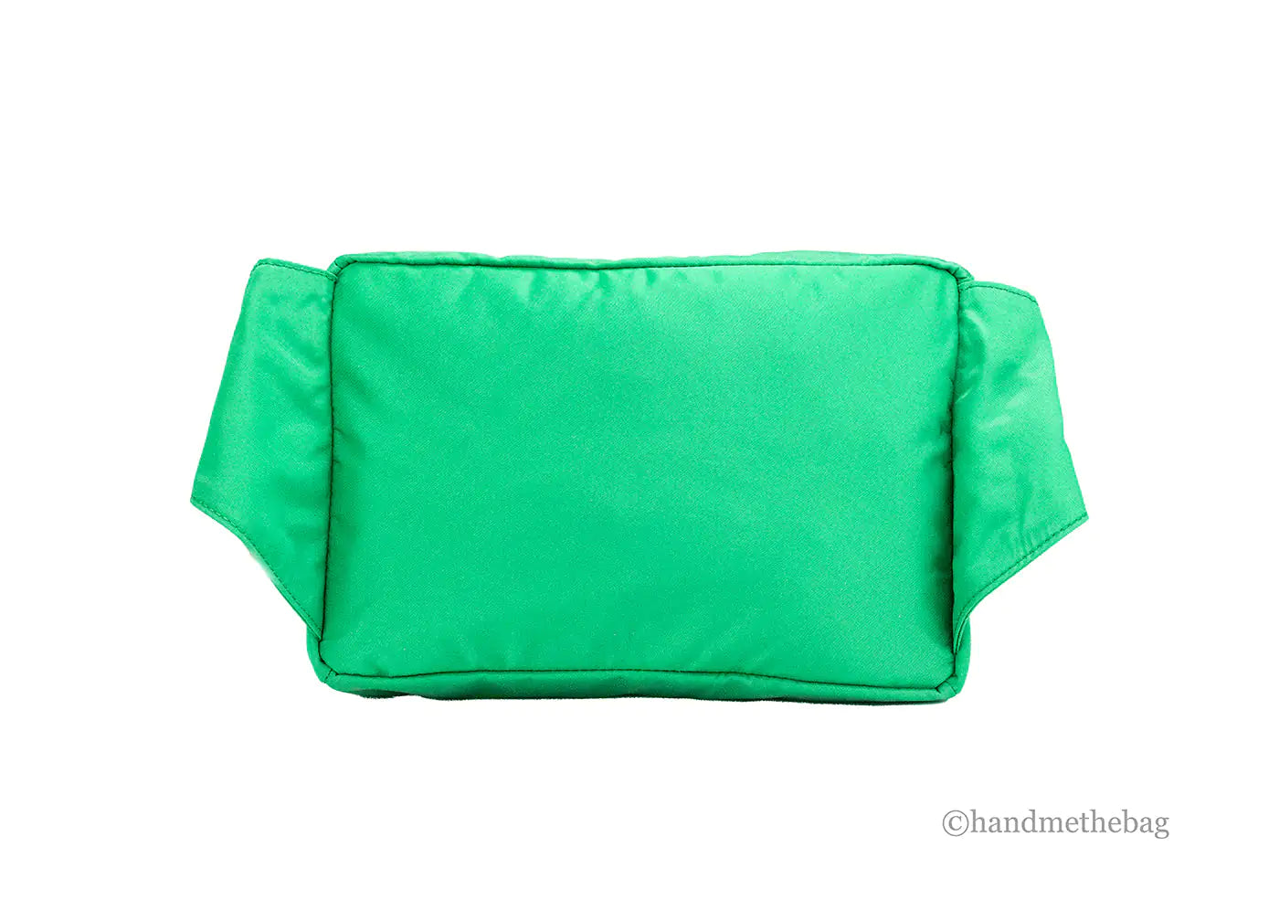 Versace Small Bright Green Nylon Matte Medusa Belt Bag