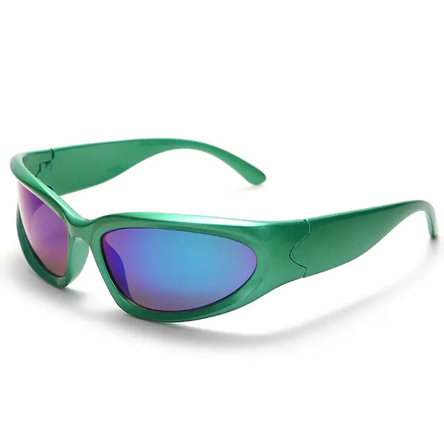 New Y2K Retro UV400 Windproof  Sport Sunglasses