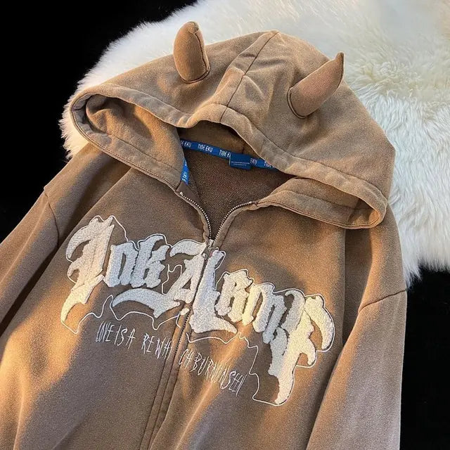 Vintage Angel Ears Hoodie