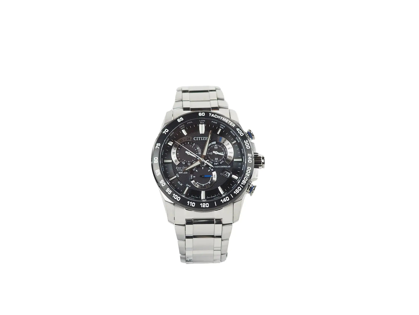 Citizen (CB5908-57E) Weekender Eco-Drive Chronograph Silver Tone Titanium Watch