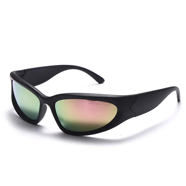 New Y2K Retro UV400 Windproof  Sport Sunglasses